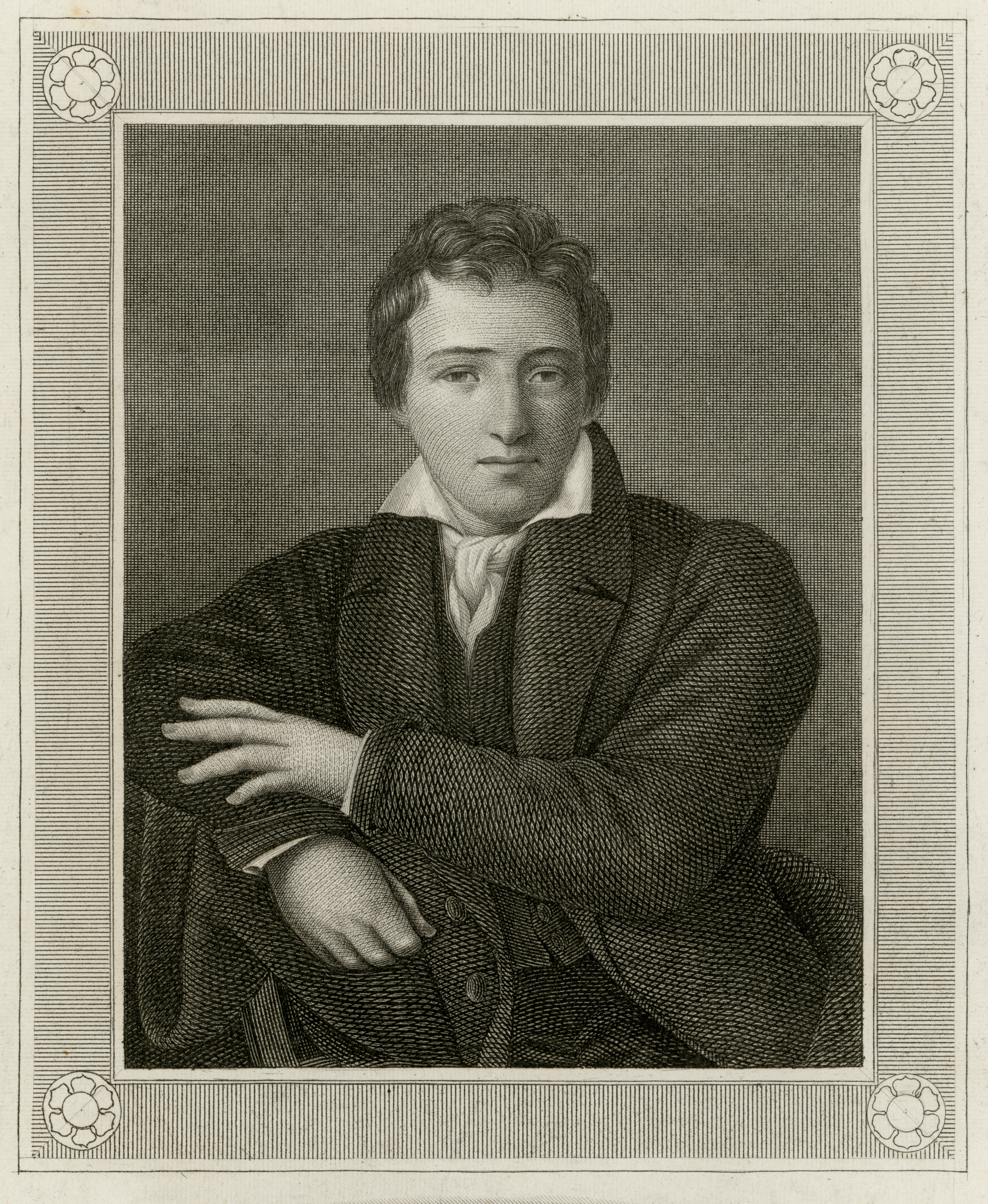 Heinrich Heine. Stahlstich um 1850.