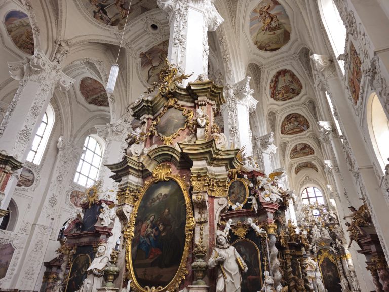 In der Klosterkirche von Neuzelle in Brandenburg
