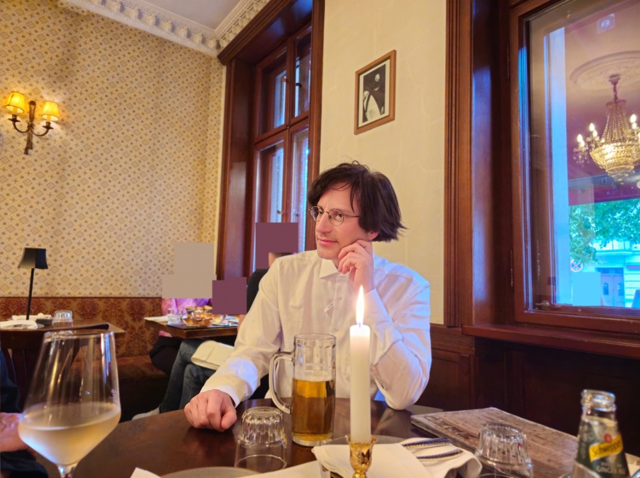 Dirk Walther im "Masel Topf" in Berlin