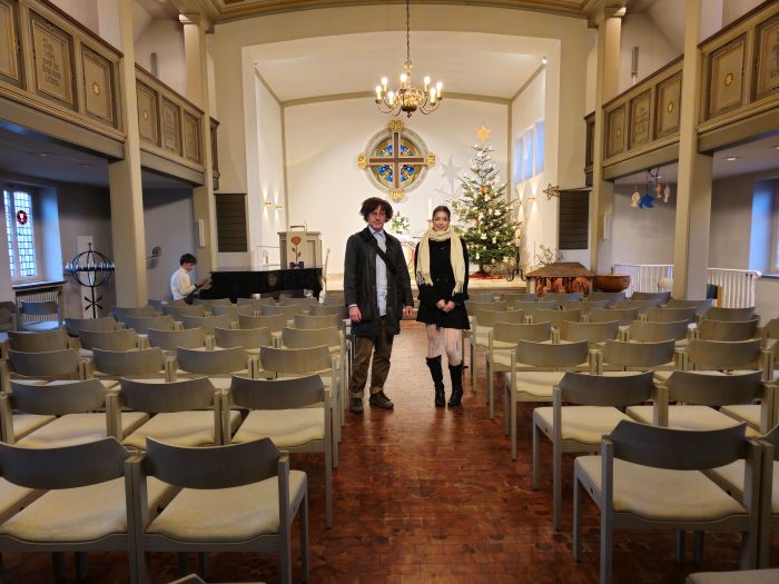 Dirk Walther in einer Kirche